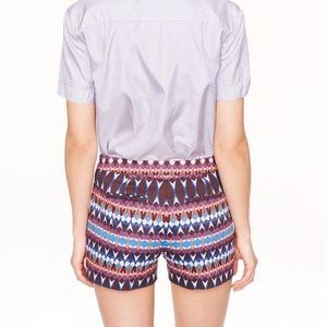 J. Crew Patterned Shorts